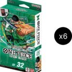 One Piece Card Game Starter Deck 32: GREEN Roronoa Zoro Display